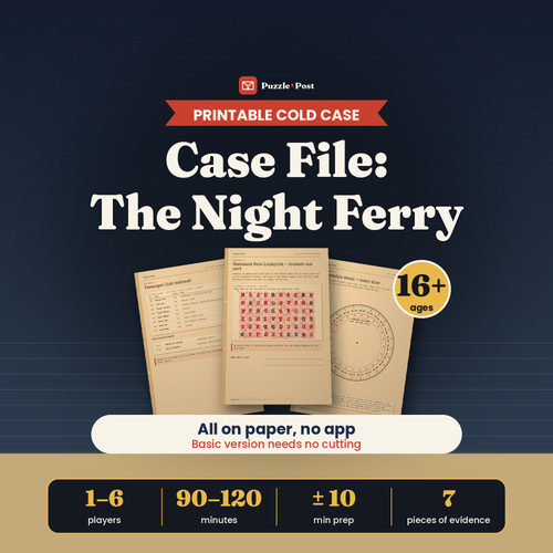 Case File: The Night Ferry – English edition of Dossier Nachtboot