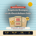 Kapitein Kompas en de Onzichtbare Inkt – printbare speurtocht voor kinderen van 5–10