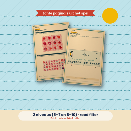 Kapitein Kompas – echte pagina’s uit de speurtocht
