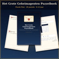 Printbaar Puzzelboek voor Kinderen 8–12 – “Het Grote Geheimagenten Puzzelboek”